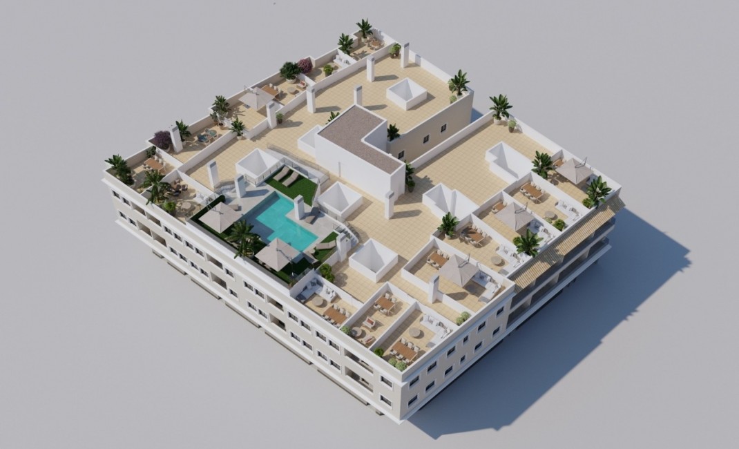 Nouvelle construction - Appartement - Algorfa