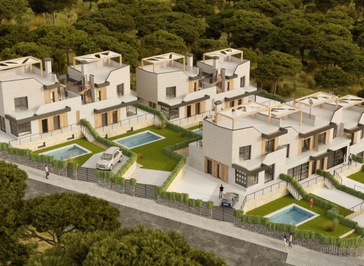Semidetached - Nouvelle construction -
            Polop - 43593