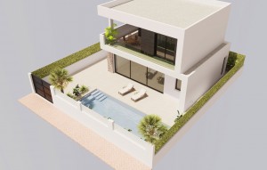 New Build - Villa - Santiago de la ribera - SANTIAGO DE LA RIBERA