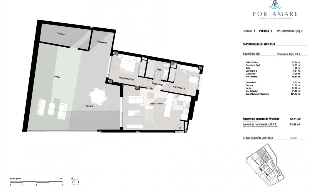 New Build - Ground floor apartment - Estepona