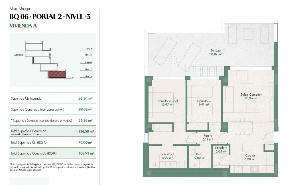 Nouvelle construction - Ground floor apartment - Mijas