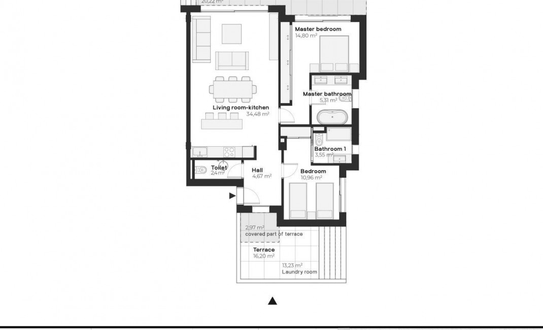 New Build - Ground floor apartment - Estepona