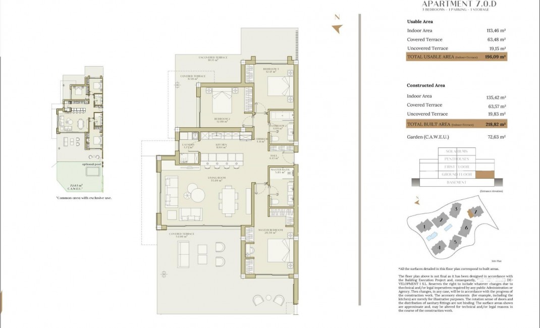 Nouvelle construction - Ground floor apartment - Estepona