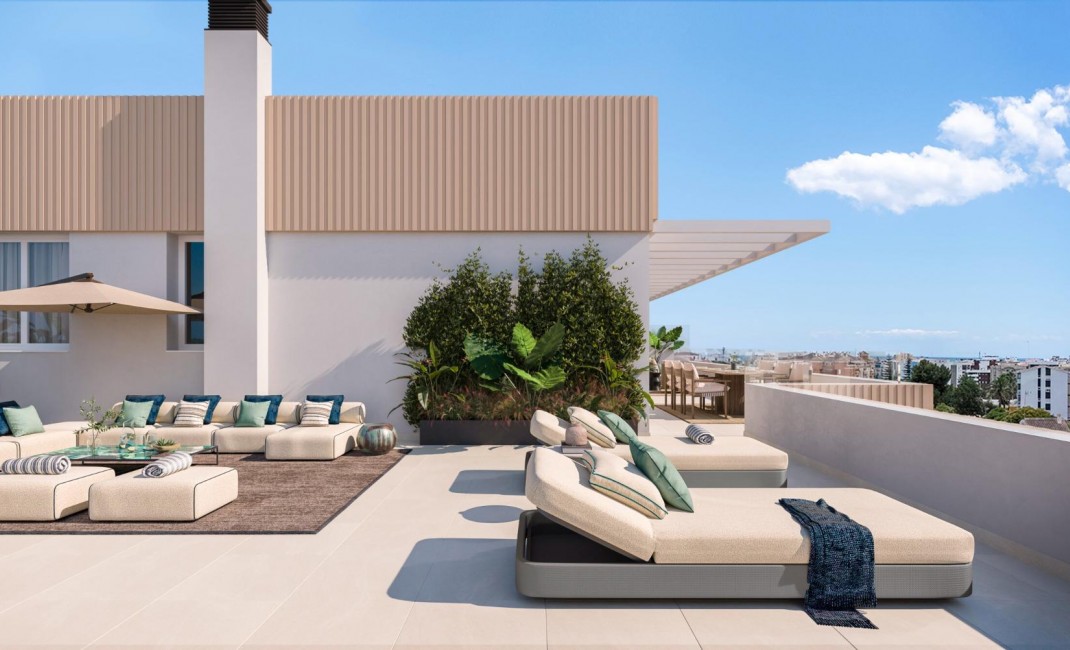 Nouvelle construction - Ground floor apartment - Estepona