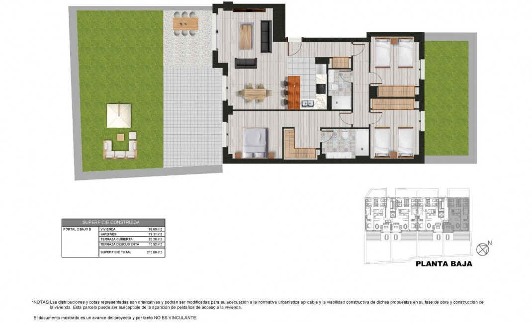 New Build - Ground floor apartment - Casares