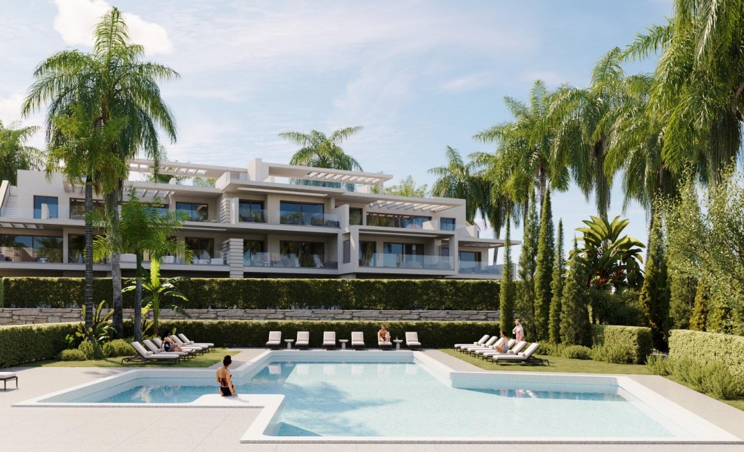 Nouvelle construction - Ground floor apartment - Estepona