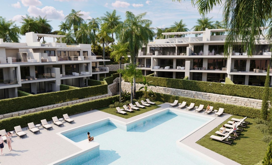 Nouvelle construction - Ground floor apartment - Estepona