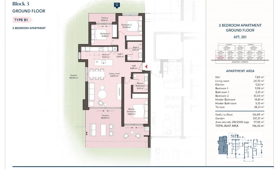Nouvelle construction - Ground floor apartment - Estepona