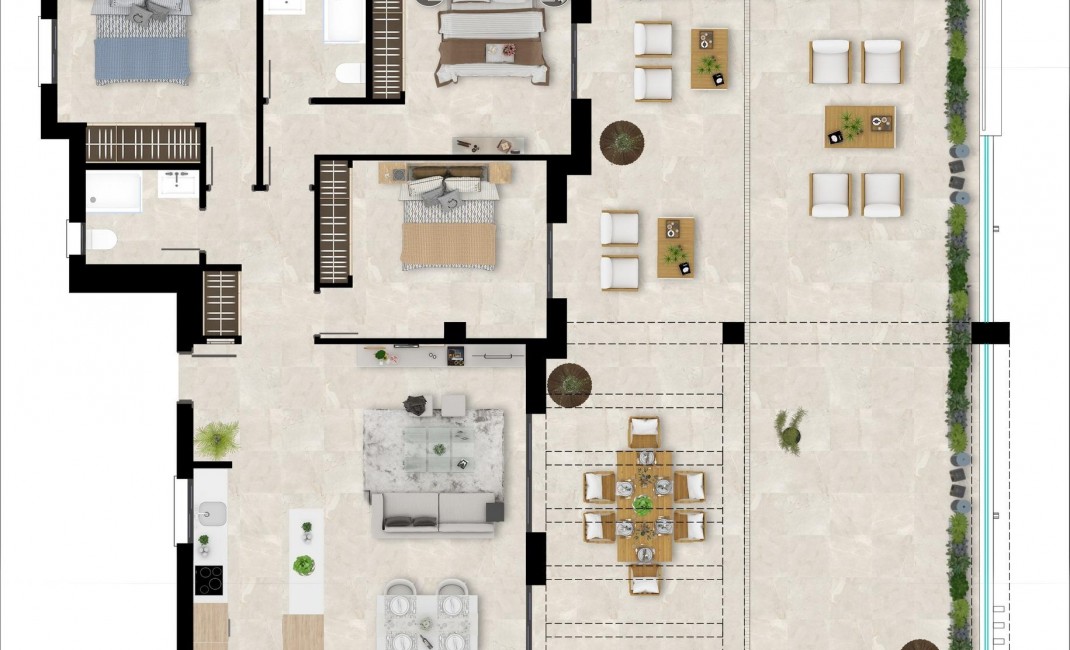 New Build - Apartment - Casares