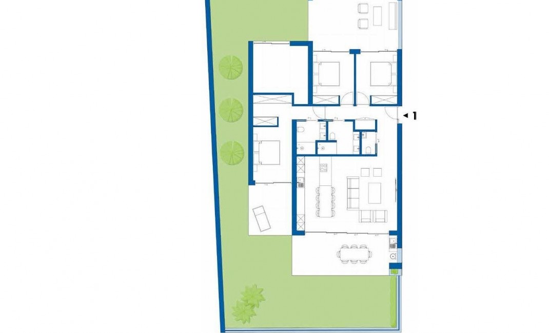 New Build - Ground floor apartment - Estepona