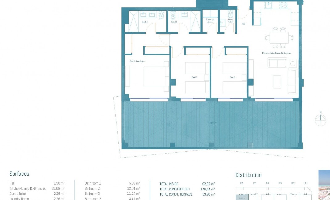 Nouvelle construction - Ground floor apartment - Mijas