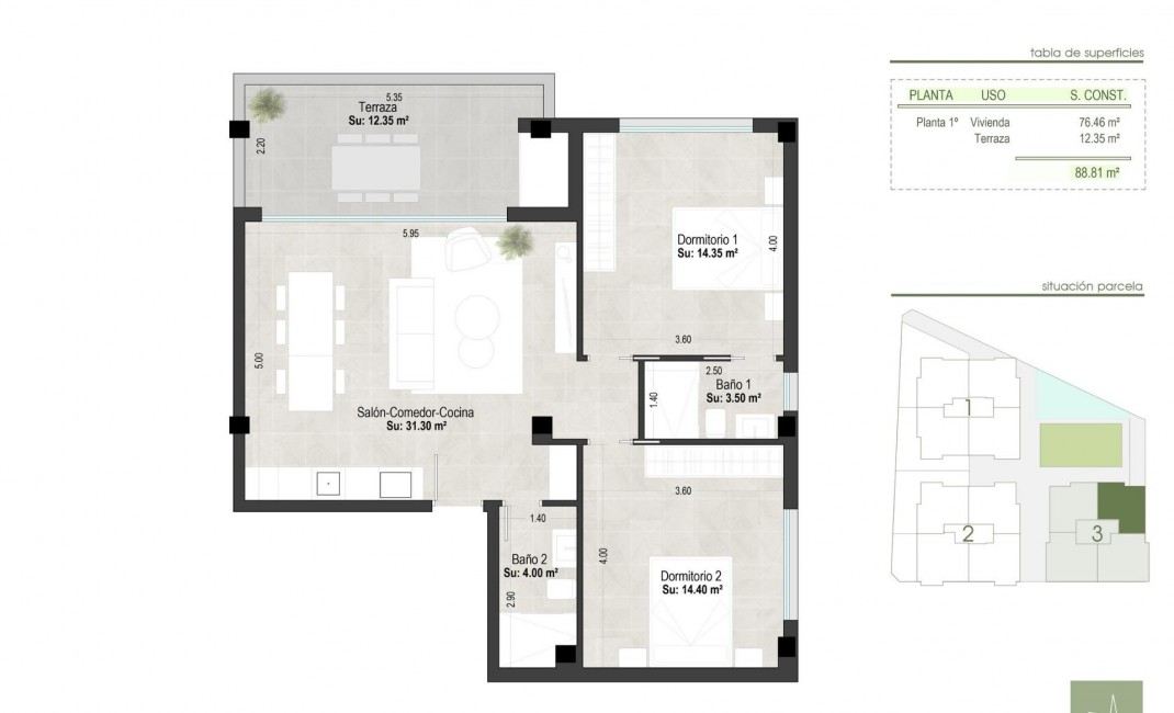 Nouvelle construction - Appartement - San Pedro del Pinatar