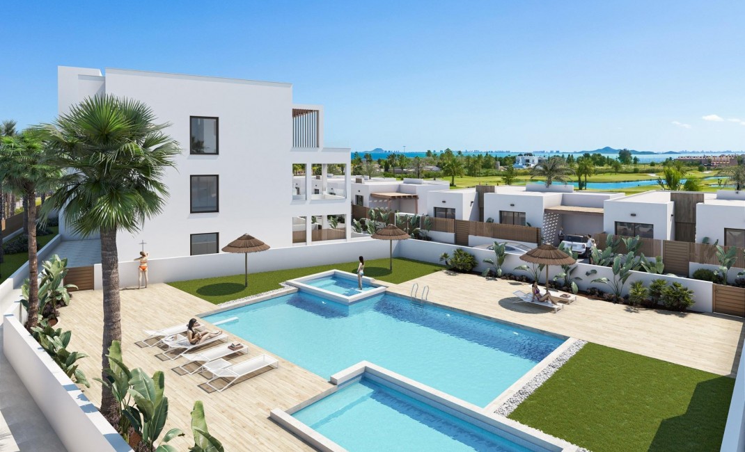 New Build - Ground floor apartment - Los Alcázares - Serena Golf