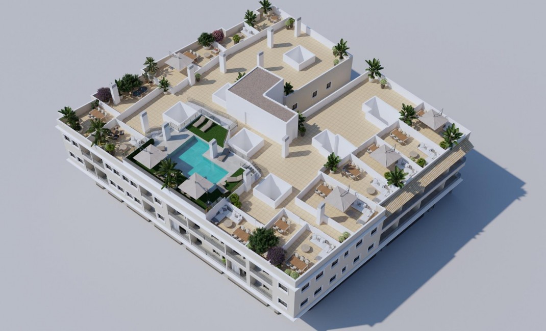 Nouvelle construction - Apartement - Algorfa