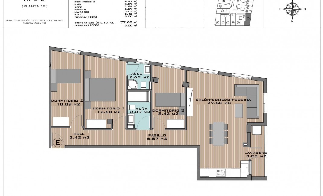 Nouvelle construction - Apartement - Algorfa