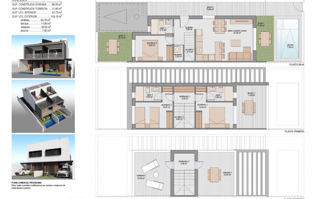 New Build - Semidetached - San Javier