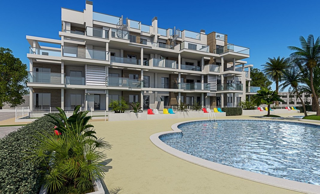 Nouvelle construction - Ground floor apartment - Denia