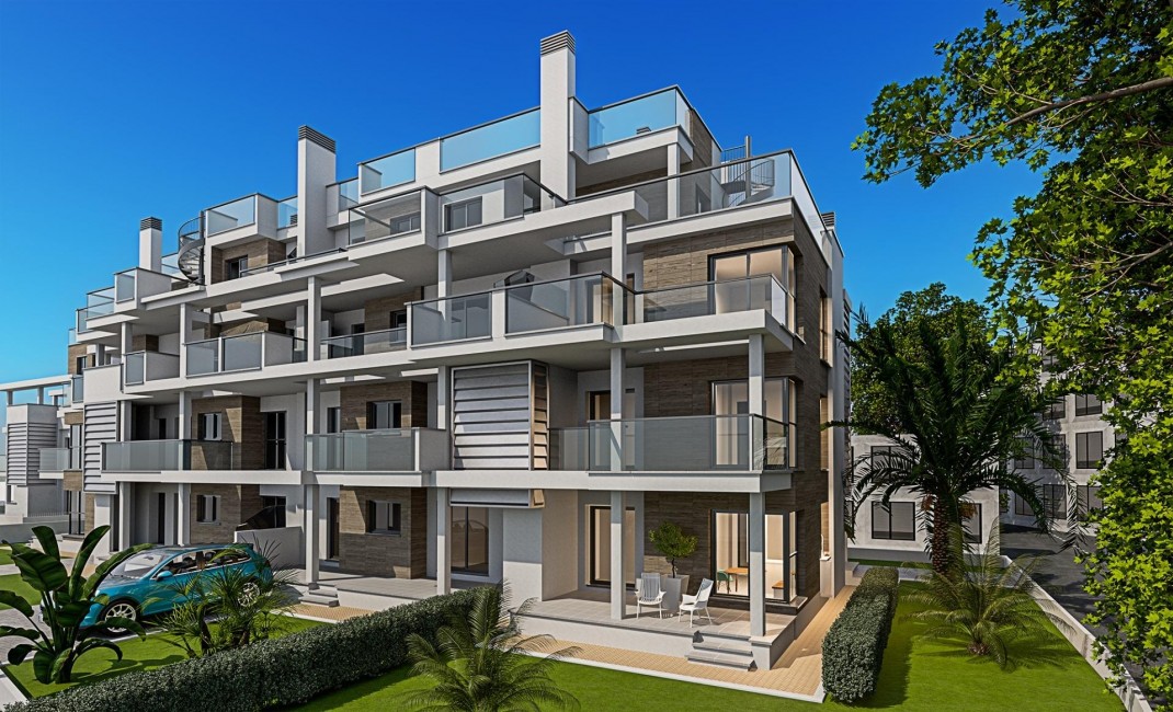 Nouvelle construction - Ground floor apartment - Denia