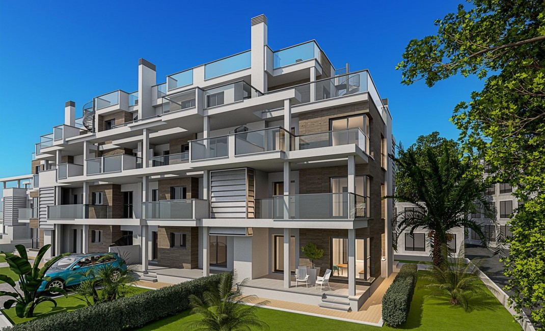 Nouvelle construction - Ground floor apartment - Denia