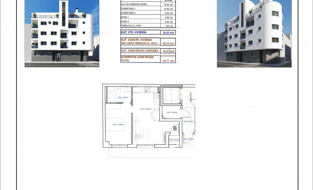 New Build - Ground floor apartment - Torrevieja