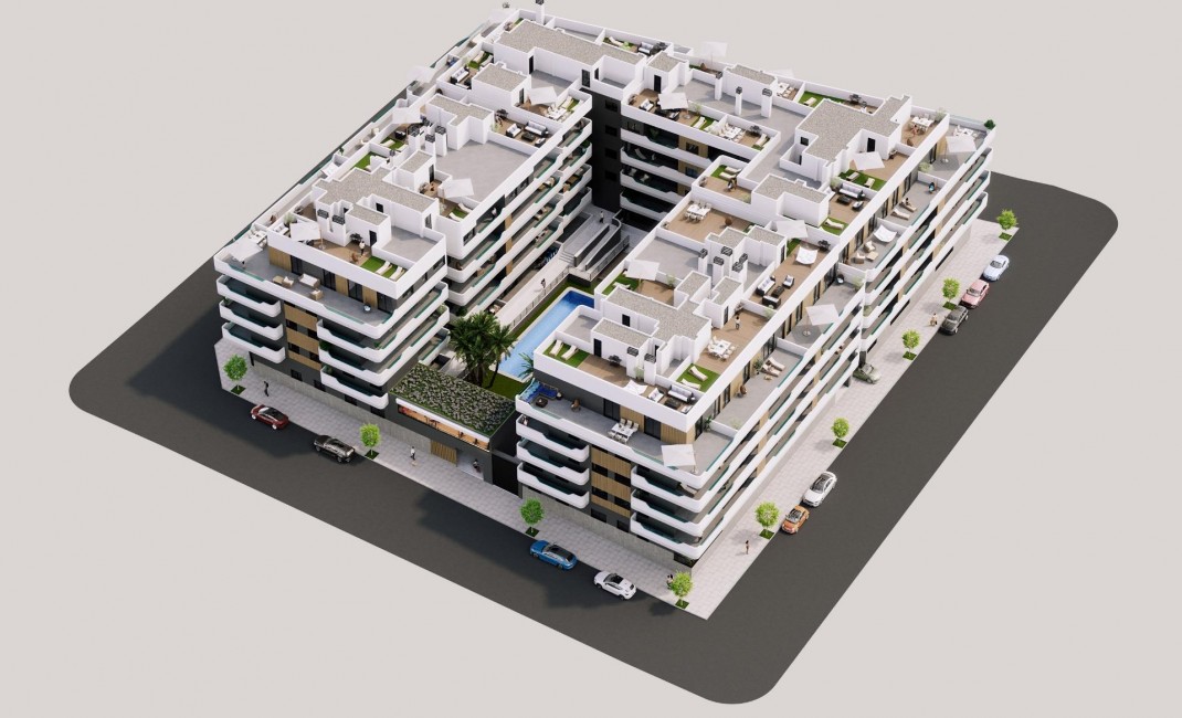Nouvelle construction - Ground floor apartment - Santa Pola