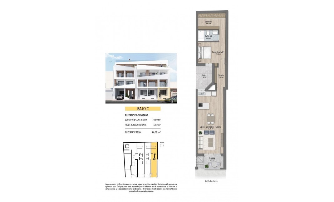 Nouvelle construction - Ground floor apartment - Torrevieja