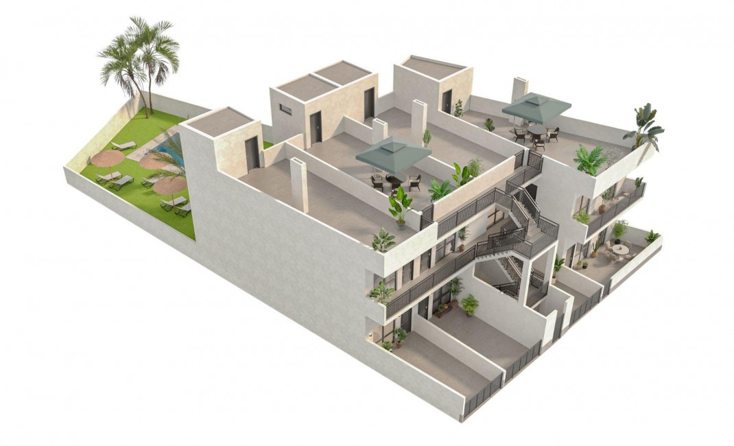 New Build - Apartment - Hondón de las Nieves