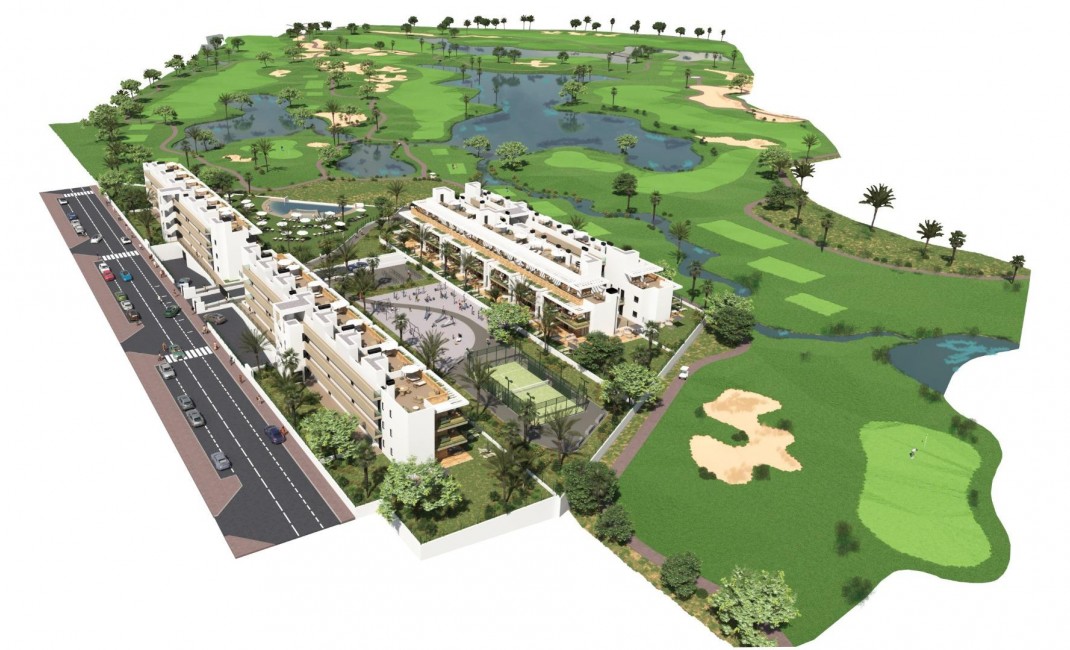 Nouvelle construction - Ground floor apartment - Los Alcázares - Serena Golf