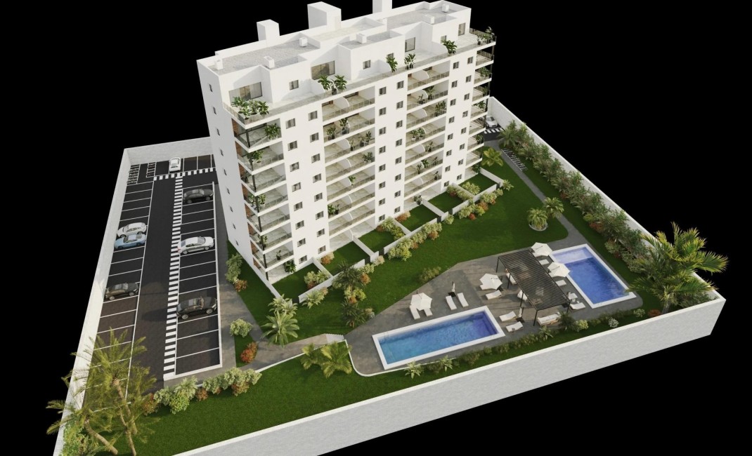 New Build - Ground floor apartment - Villajoyosa