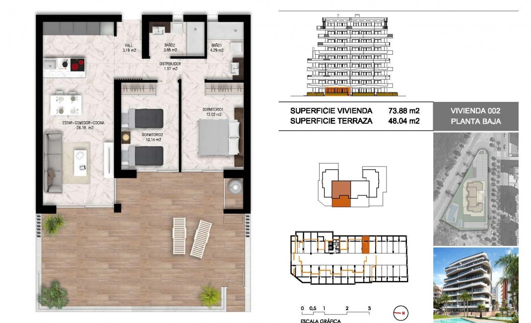 Nouvelle construction - Ground floor apartment - Guardamar del Segura - guardamar del segura