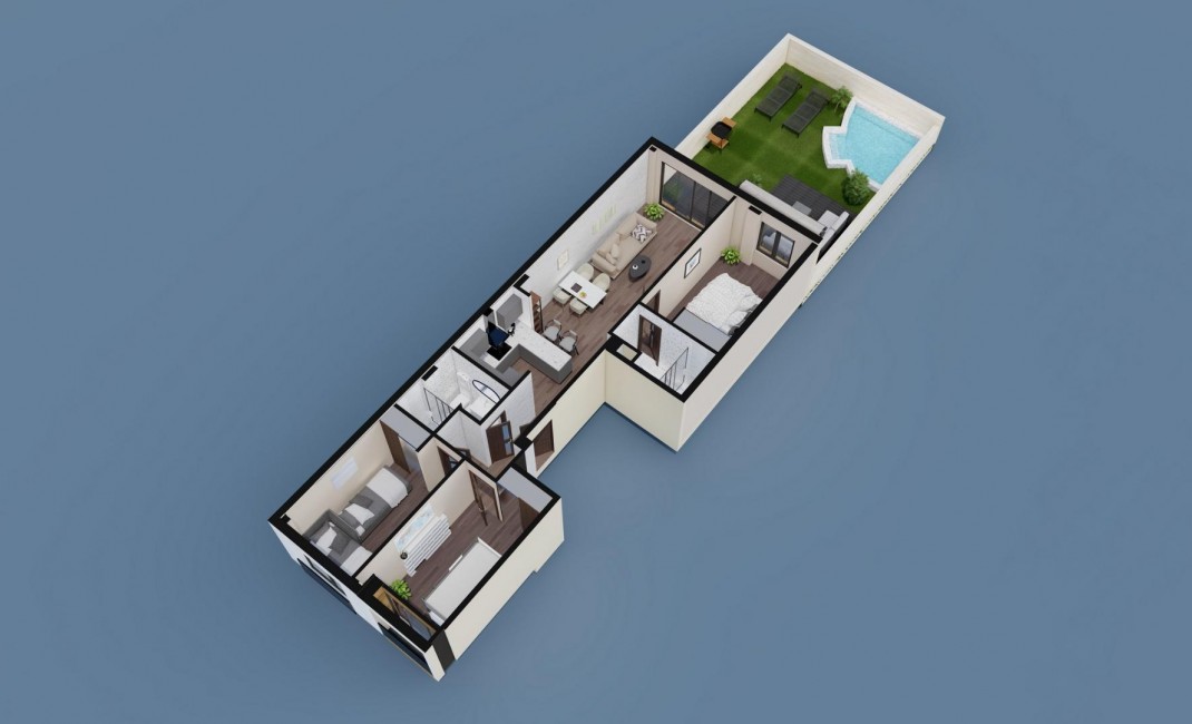 New Build - Ground floor apartment - Pilar de la Horadada - PILAR DE LA HORADADA