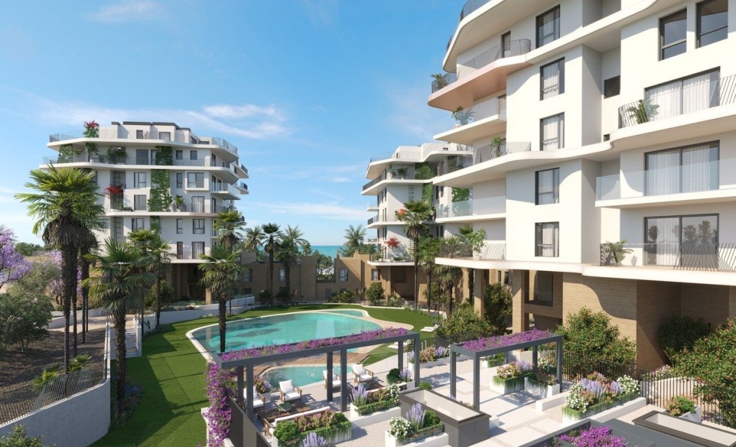 New Build - Ground floor apartment - Villajoyosa