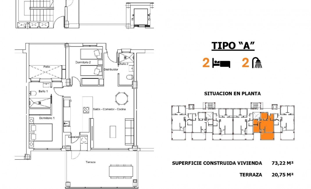 New Build - Ground floor apartment - San Miguel de Salinas