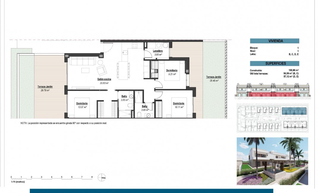 Nouvelle construction - Appartement - Los Alcázares - Serena Golf