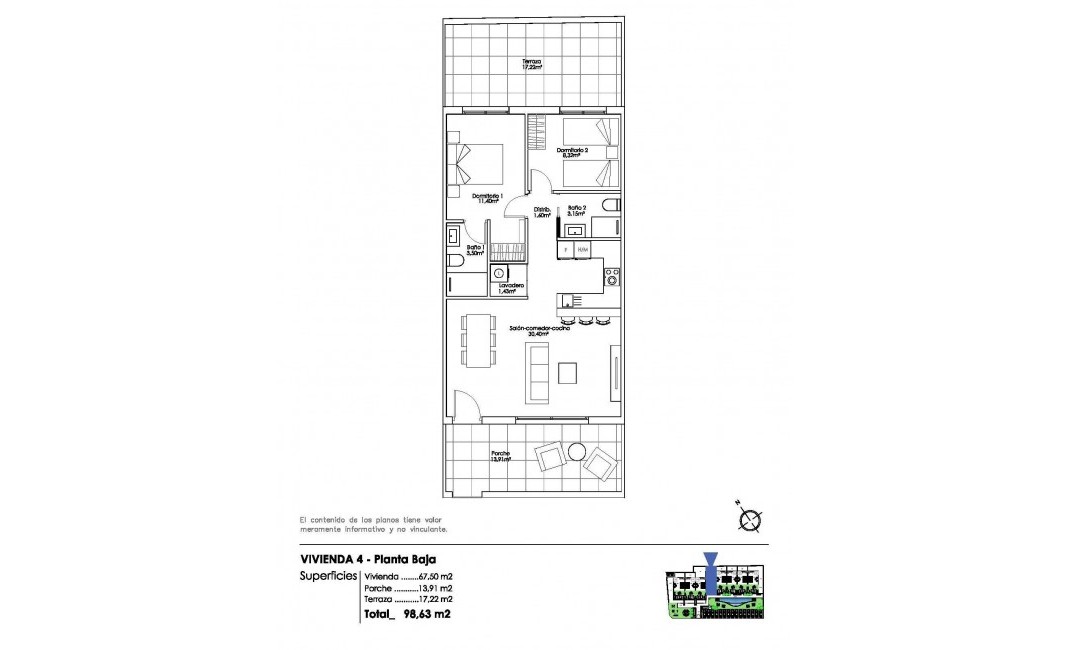 Nouvelle construction - Apartement - Pilar de la Horadada - PILAR DE LA HORADADA
