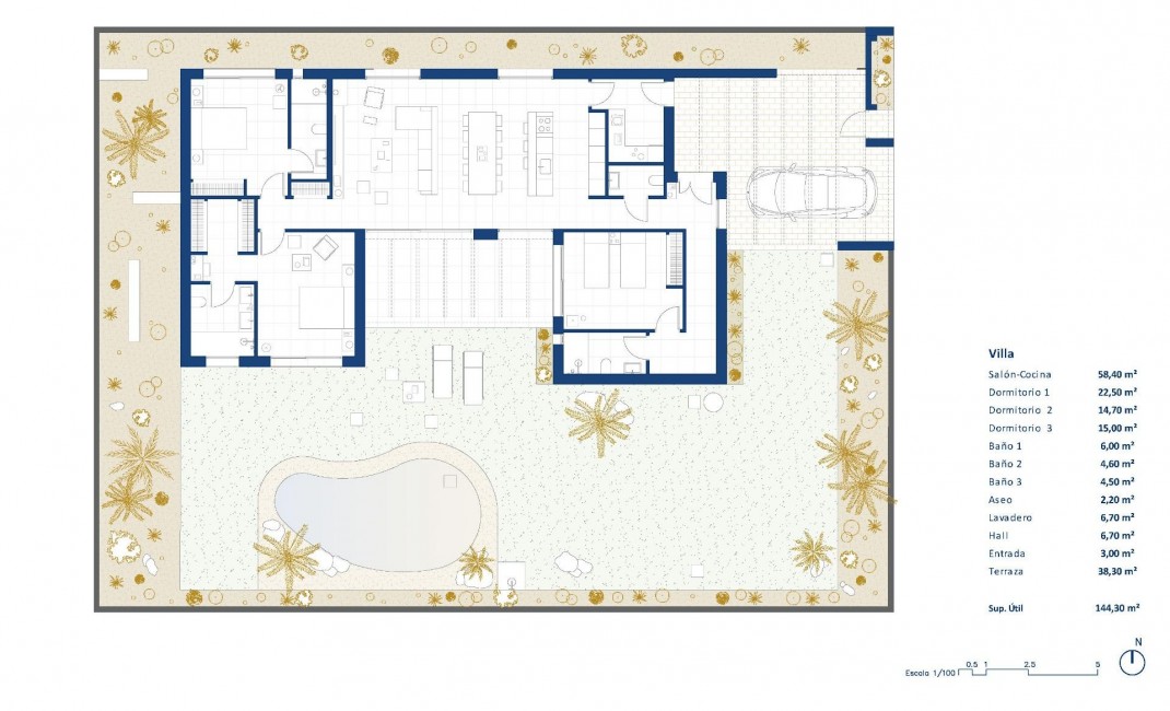 New Build - Villa - BAÑOS Y MENDIGO