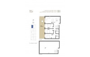 New Build - Ground floor apartment - San Juan de Alicante