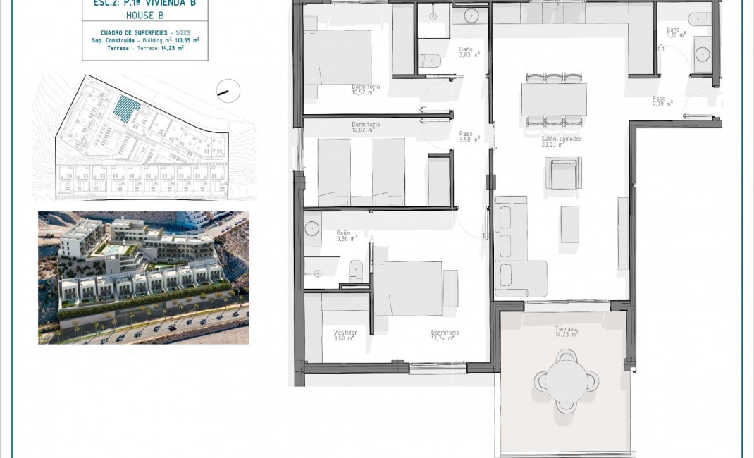 Nouvelle construction - Appartement - Águilas