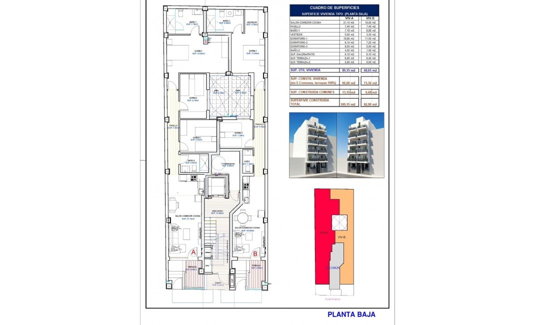 Nouvelle construction - Ground floor apartment - Torrevieja