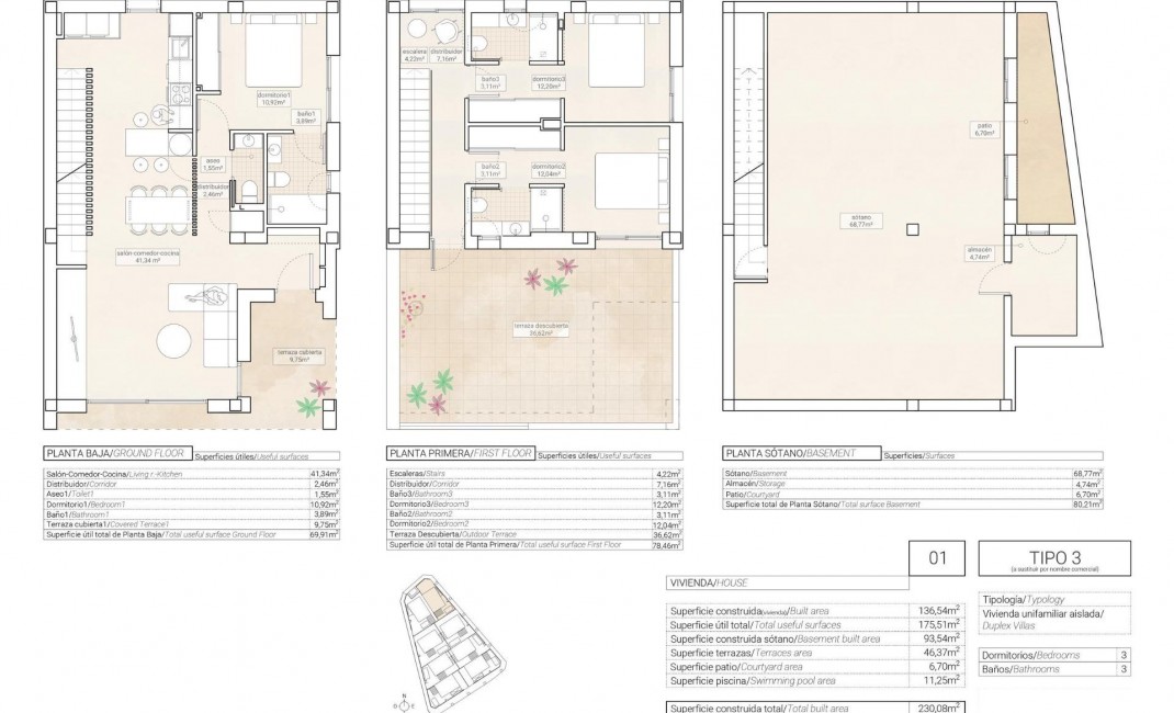 Nouvelle construction - Villa - Hondón de las Nieves