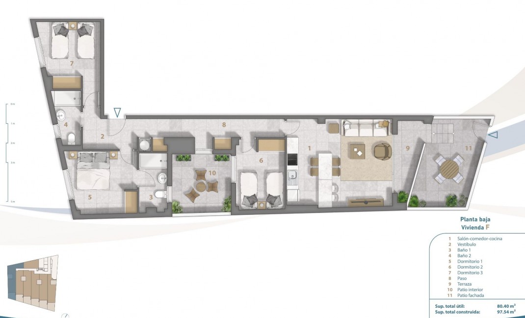 New Build - Ground floor apartment - San Pedro del Pinatar