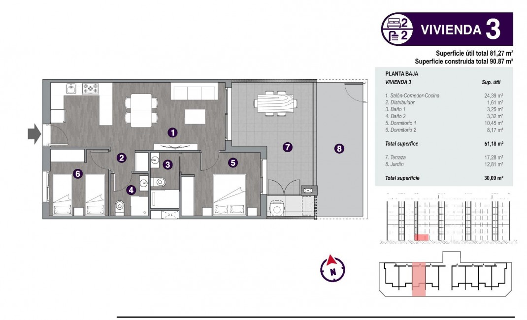 Nouvelle construction - Ground floor apartment - Torrevieja