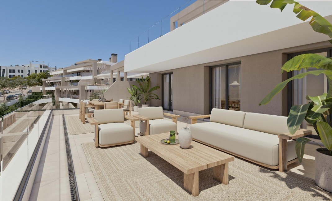 Nouvelle construction - Ground floor apartment - Estepona