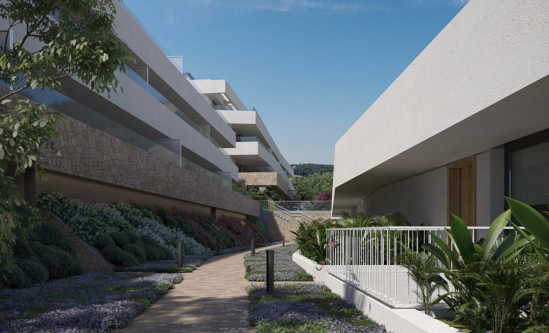 Nouvelle construction - Ground floor apartment - Estepona