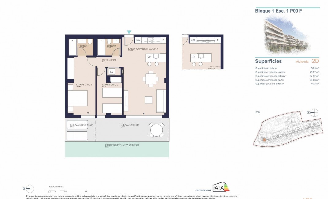 New Build - Ground floor apartment - Denia