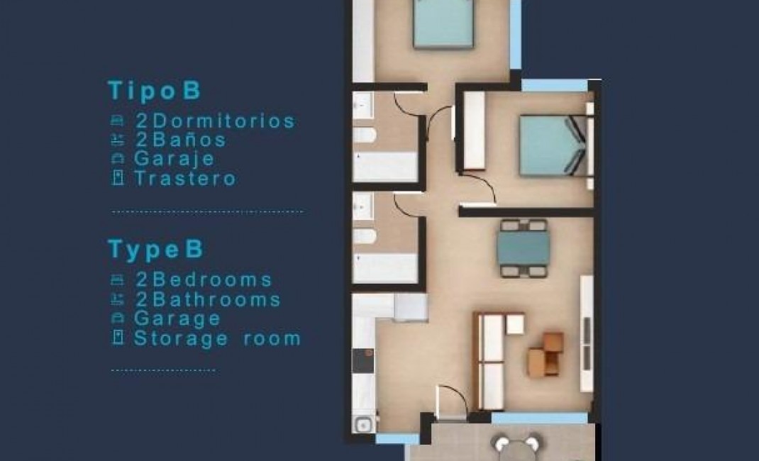 Nouvelle construction - Apartement - San Pedro del Pinatar