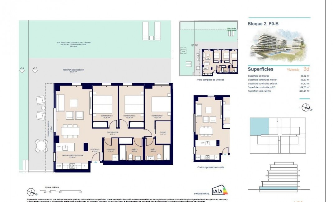 New Build - Ground floor apartment - Villajoyosa