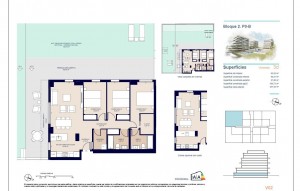 New Build - Ground floor apartment - Villajoyosa