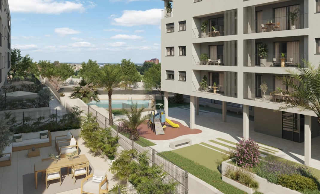 Nouvelle construction - Ground floor apartment - Alicante