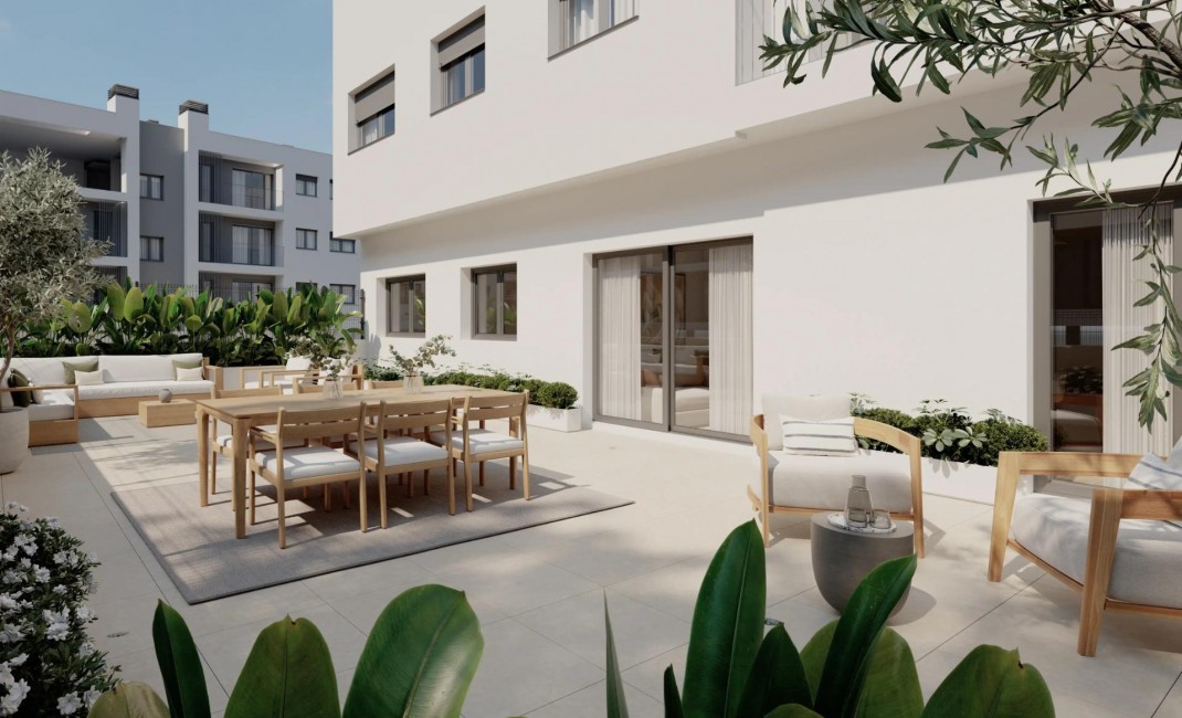 Nouvelle construction - Ground floor apartment - Alicante